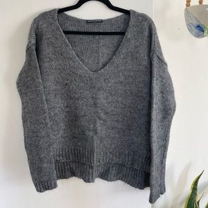 Brandy Melville wool blend v-neck